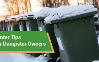 Winter Tips For Dumpster Owners